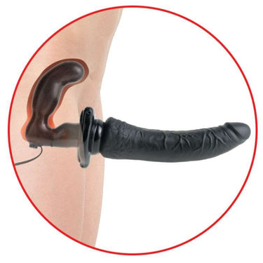 Strap-On Vibrante Deluxe con Punto G, Regolabile e Vibrazioni Potenti